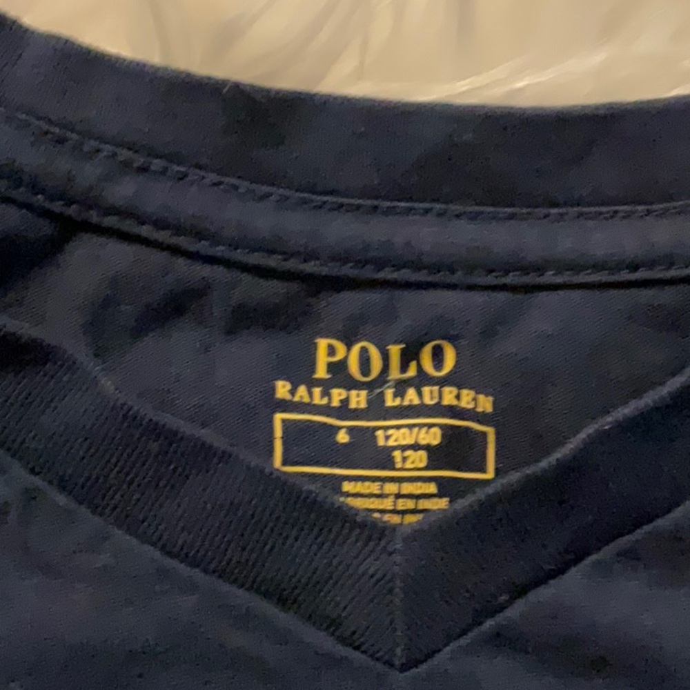 Polo by Ralph Lauren Blue and Red Classic Polos - Picture 3 of 3